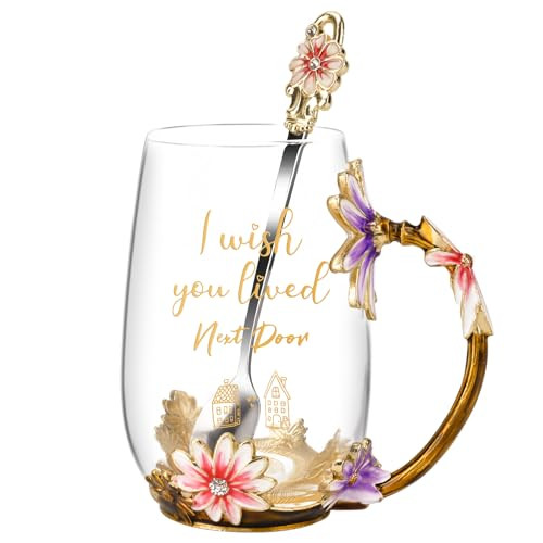 Friendship Gifts for Friends Best Friend Birthday Gifts for Women,Her,BFF,Sisters,Besties Unique Tea Cup | Amazon (US)