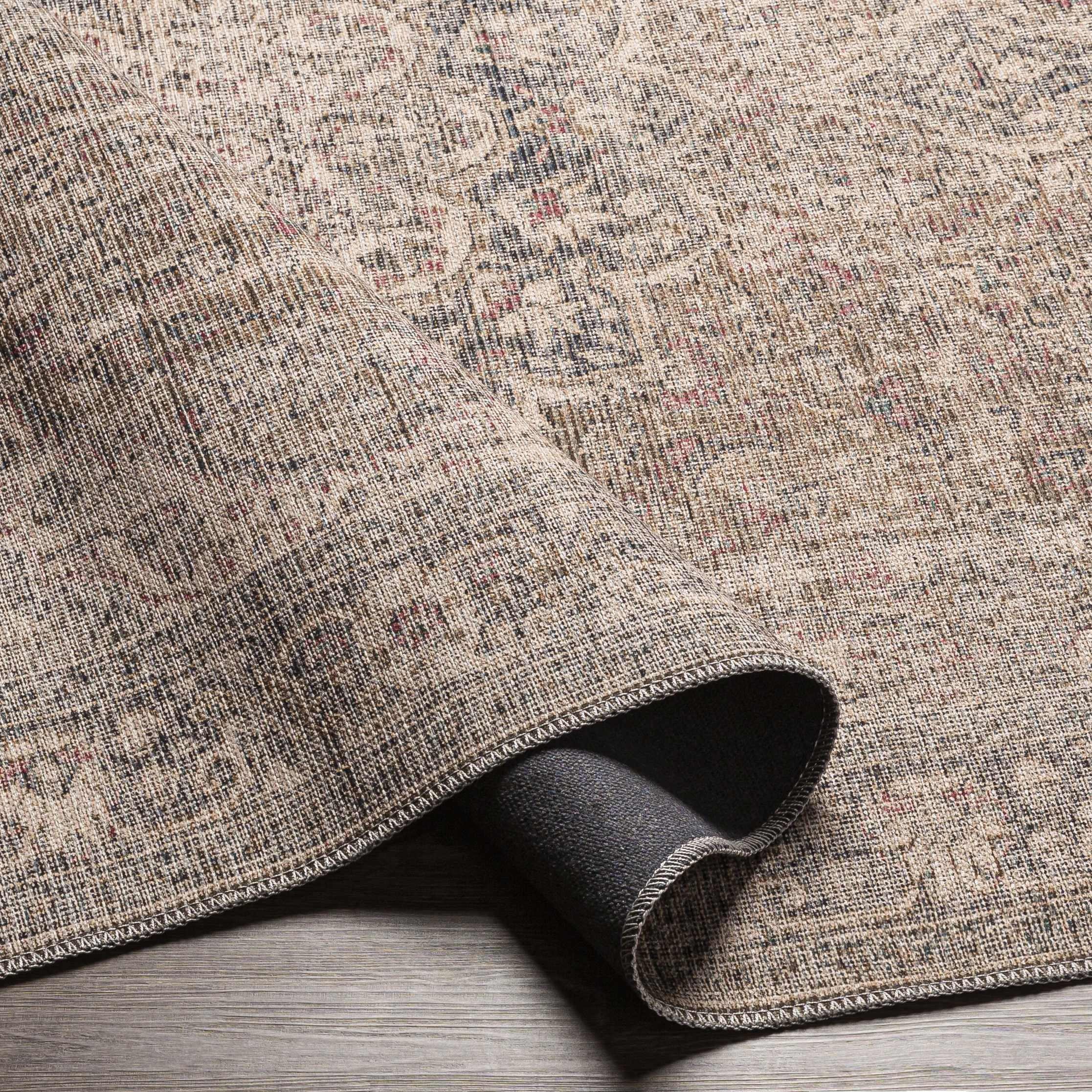 Dusty Sage Greenpoint Medallion Washable Area Rug | Boutique Rugs