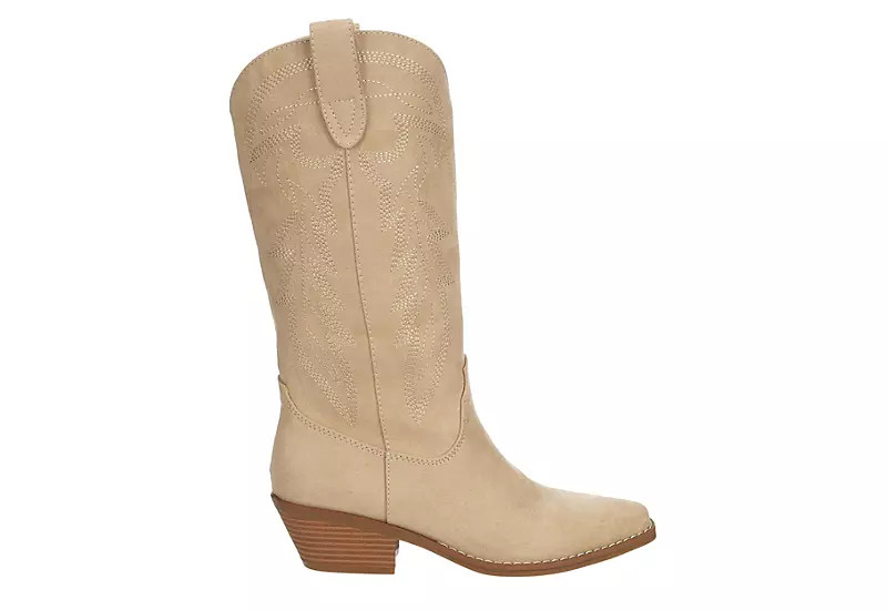 Madden Girl Womens Redford Western Boot - Nude | Rack Room Shoes