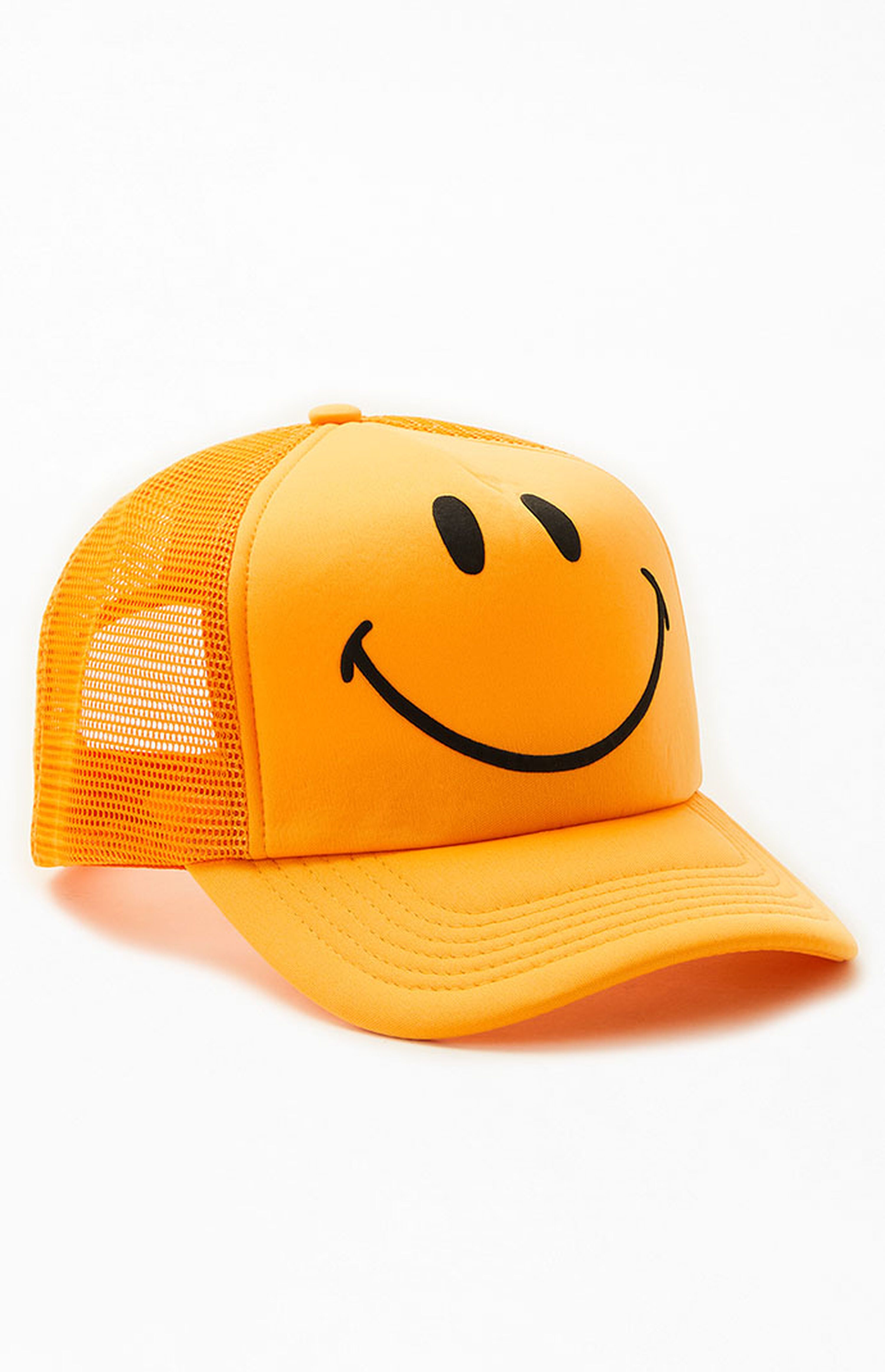Hello Sunshine Smiley Trucker Snapback Hat | PacSun