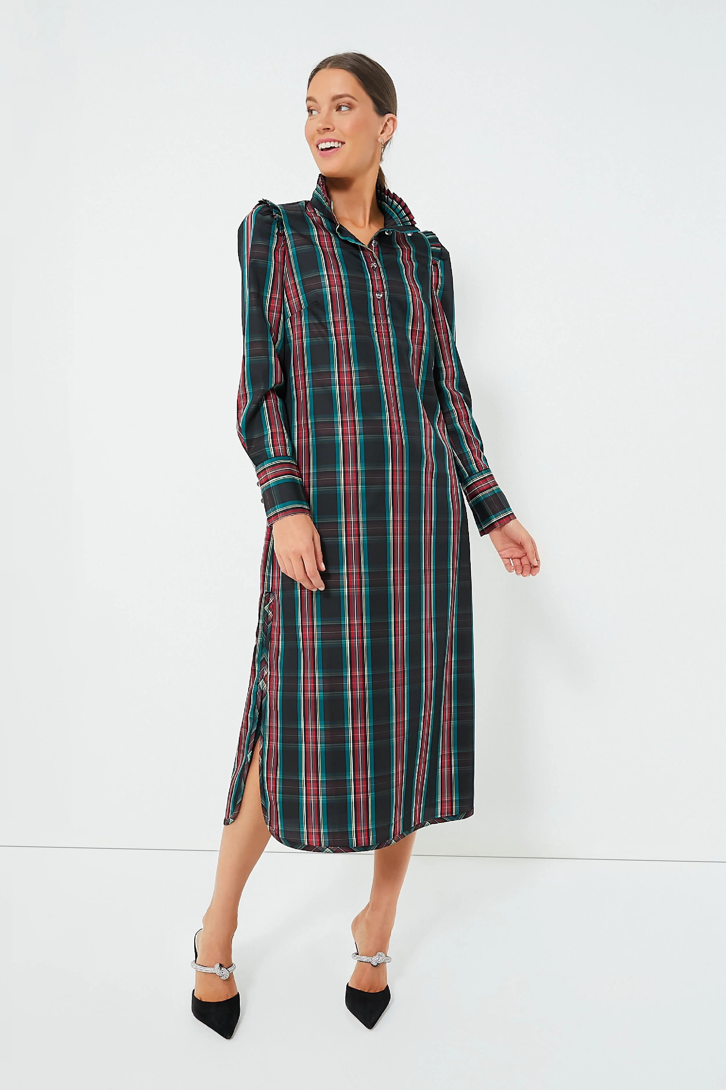 Highland Tartan Demy Dress | Tuckernuck (US)