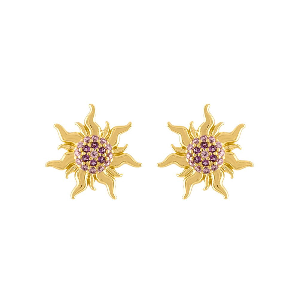 Rapunzel Corona Sun Earrings by Rebecca Hook – Tangled | Disney Store