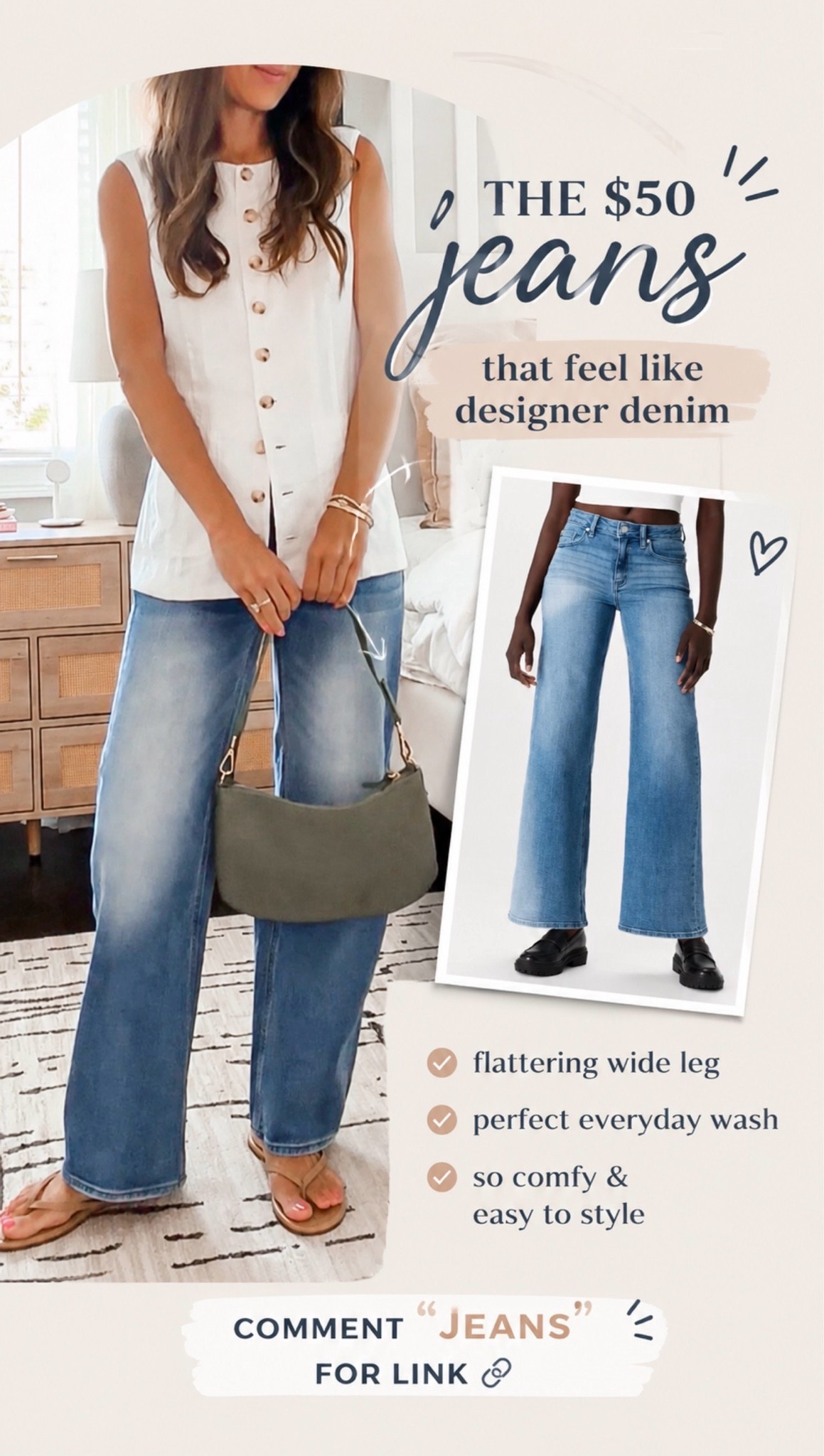 Favorite designer for less denim! Only $50 for amazing quality denim. Wearing size 25 short

#LTKOver40 #LTKSeasonal #LTKootd