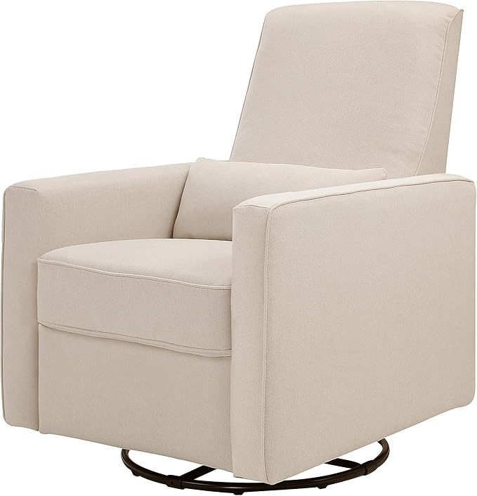 DaVinci Piper Upholstered Recliner and Swivel Glider in Cream, Greenguard Gold & CertiPUR-US Cert... | Amazon (US)