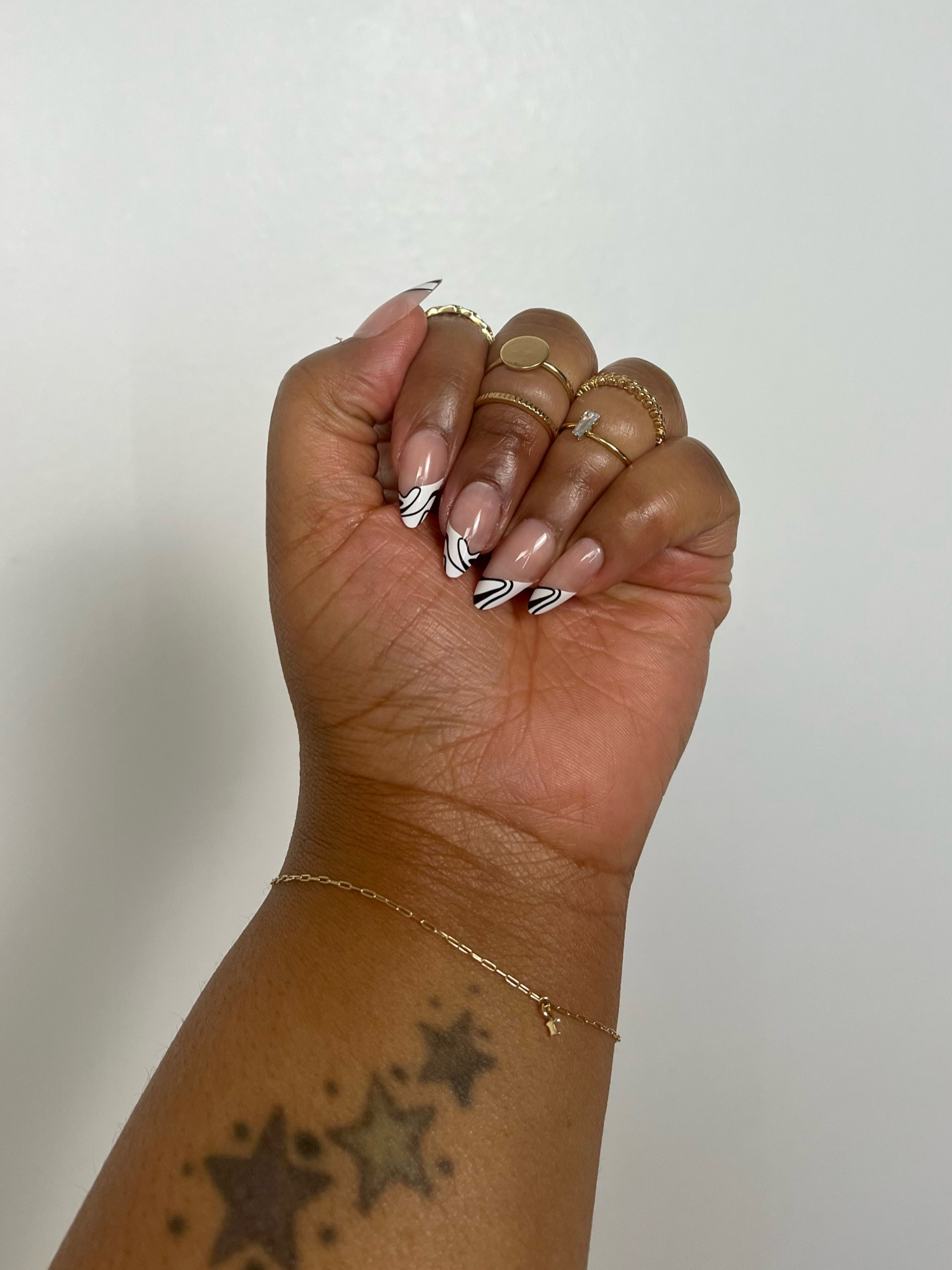 Glamnetic press on nails style (madamn) - affordable gold midi rings from Amazon 

#LTKFindsUnder50 #LTKBeauty #LTKStyleTip