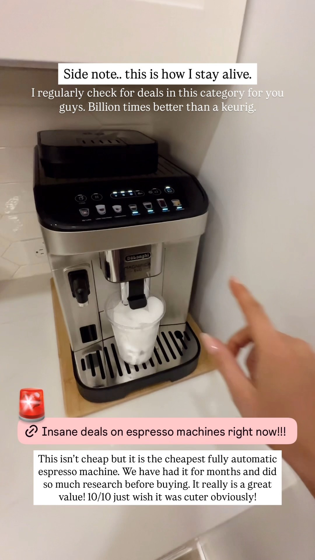 Espresso machine // coffee machine // coffee machine sale // kitchen sale // fully automatic espresso machine // Best Buy @bestbuy 

#LTKSaleAlert #LTKFamily #LTKWatchNow