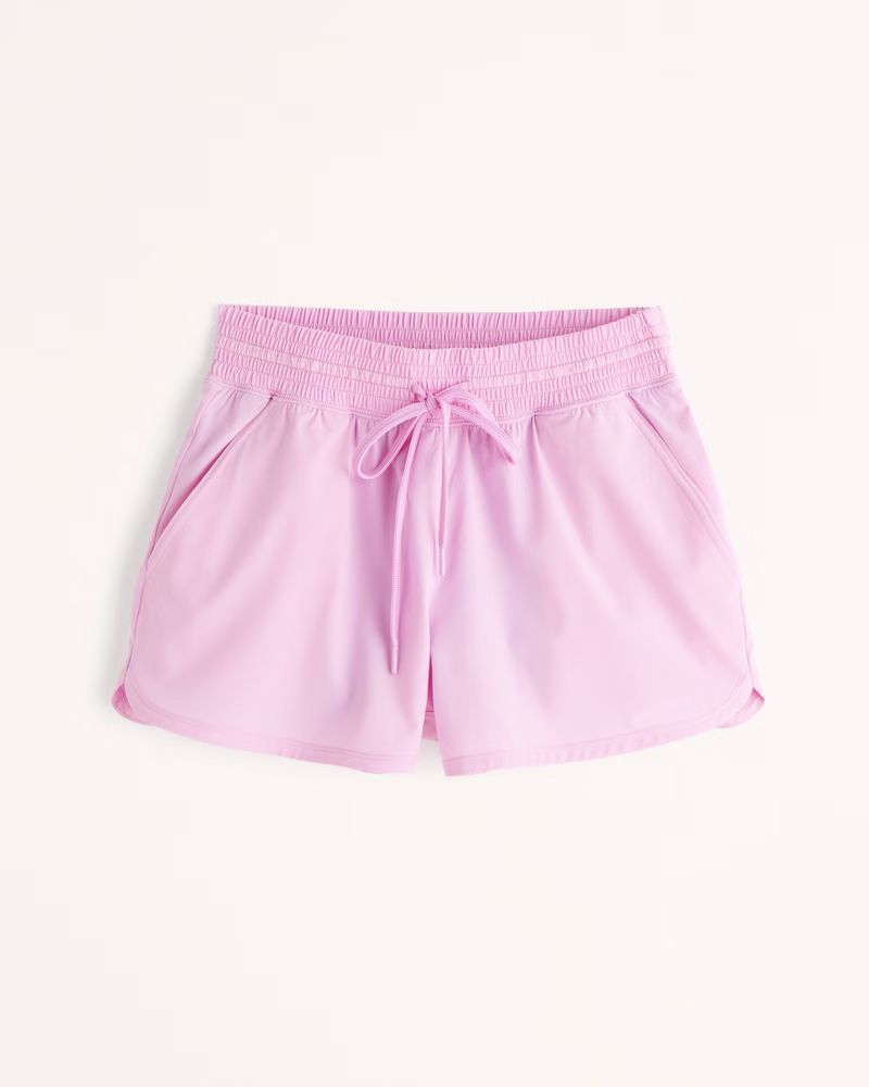 Abercrombie & Fitch Women's YPB Lined Running Shorts in Orchid - Size M | Abercrombie & Fitch (US)