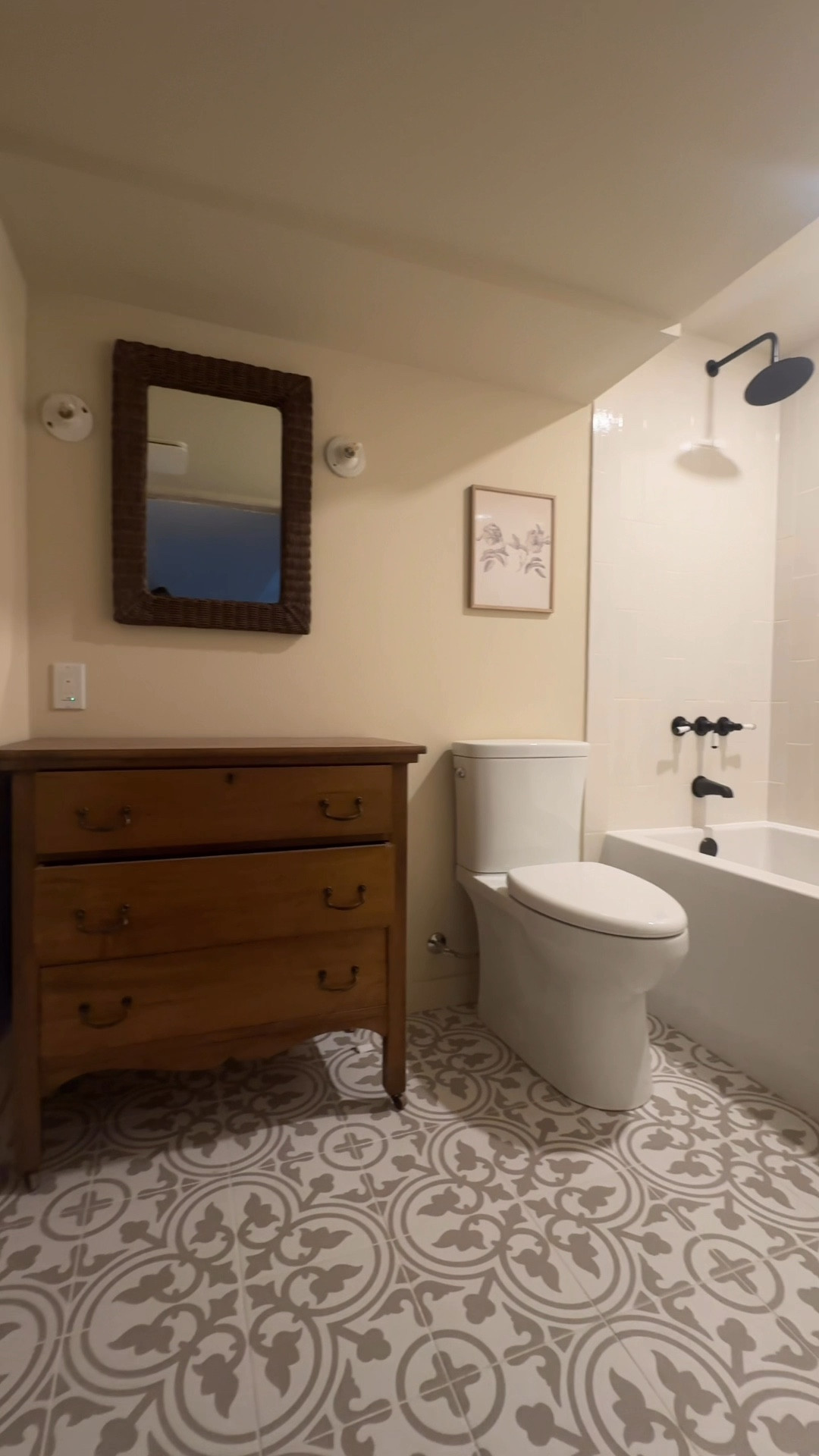 We’re calling this bathroom 90% done… and honestly? It’s a huge win in the middle of a full-house reno.

if you want the full story the episode’s live now on YouTube: Drapers Doing Renos 💛

#BathroomReno #SmallBathroomIdeas #GuestBathroom #HomeRenovation #LTKHome

#LTKHome