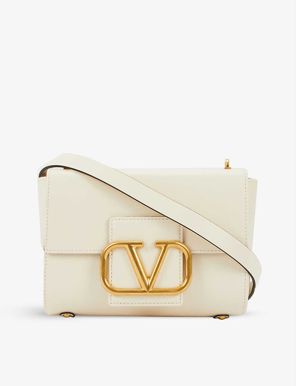 VLOGO leather shoulder bag | Selfridges