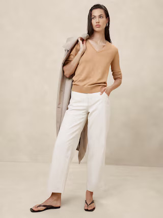 Forever V-Neck Sweater | Banana Republic Factory