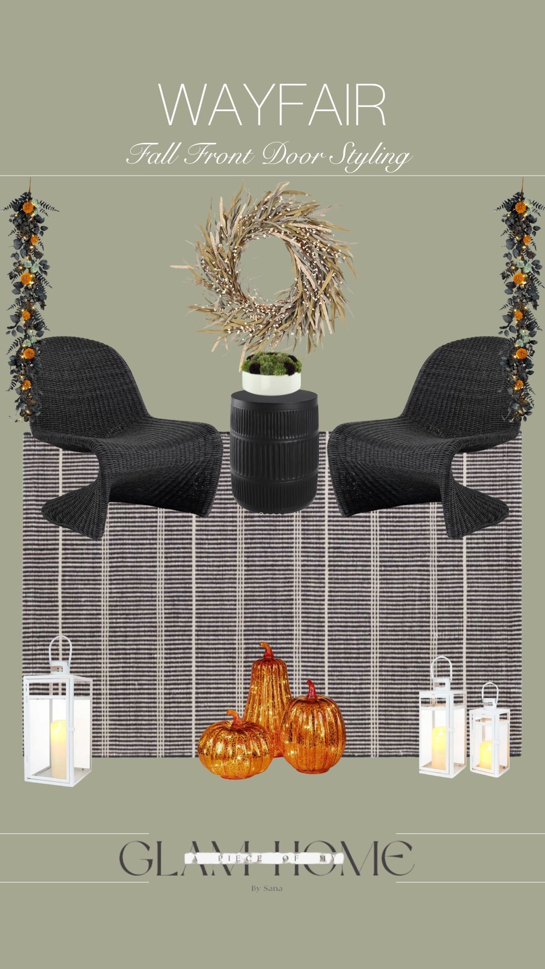 Fall front door styling ideas from Wayfair!

#LTKSeasonal #LTKHome #LTKStyleTip