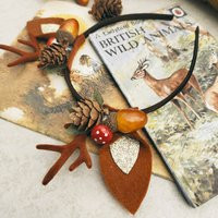 Deer Antlers Headband - Woodland Dress Up | Etsy (US)