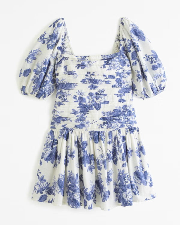 Women's Emerson Drop-Waist Mini Dress | Women's Dresses & Jumpsuits | Abercrombie.com | Abercrombie & Fitch (US)