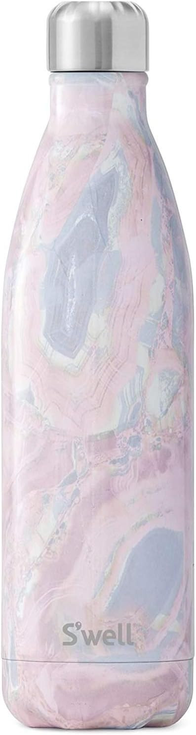 S'well Stainless Steel Water Bottle - 25 Fl Oz - Geode Rose - Triple-Layered Vacuum-Insulated Con... | Amazon (US)