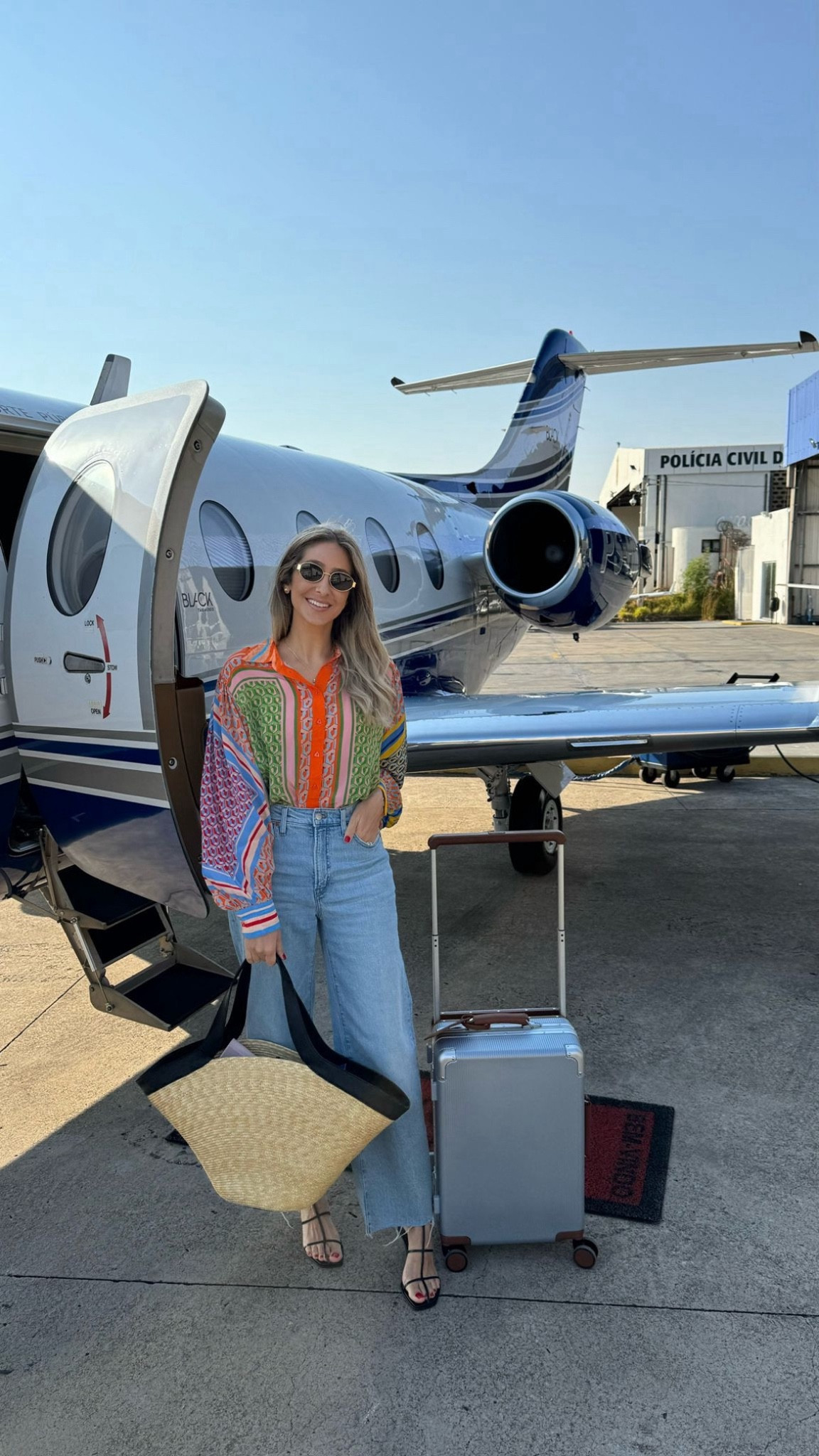 Just arrived in Búzios, Brazil🇧🇷 
Comfortable outfit, gorgeous bag and spacious carry-on! Runs tts, wearing a size small, pants are size 27. Carry-on is the 20” in size.



#LTKStyleTip #LTKSeasonal #LTKOver40