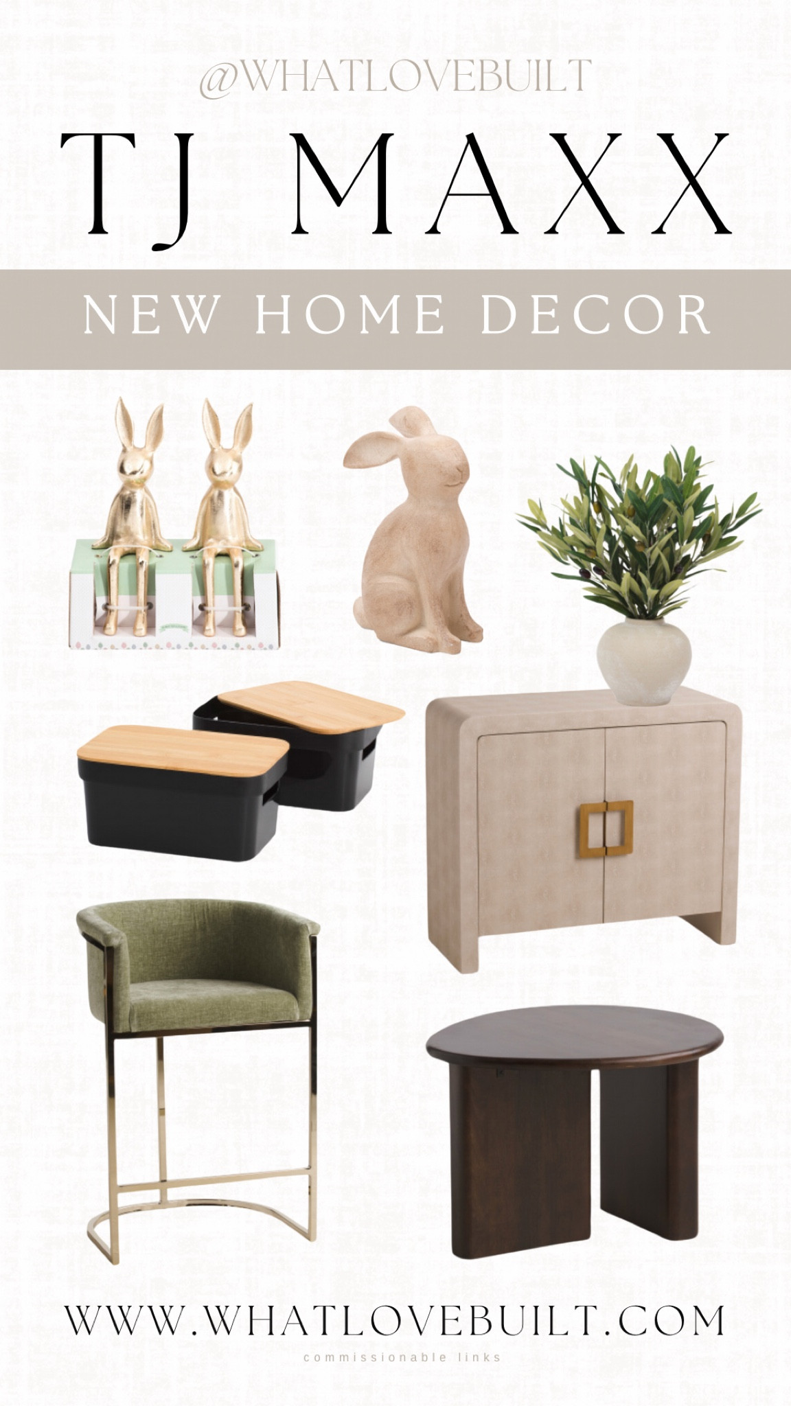 Shop my favorite home finds for Spring from TJ Maxx! So many great deals on organization, decor and furniture! 

#tjmaxx #furniture #modernhome #modern #springhome #homedecor #spring #organization #organize #livingroom #bedroom 

#LTKfindsunder50 #LTKstyletip #LTKhome