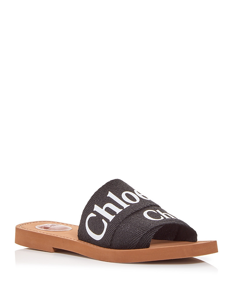 Chloe Women's Woody Logo Slide Sandals | Bloomingdale's (US)
