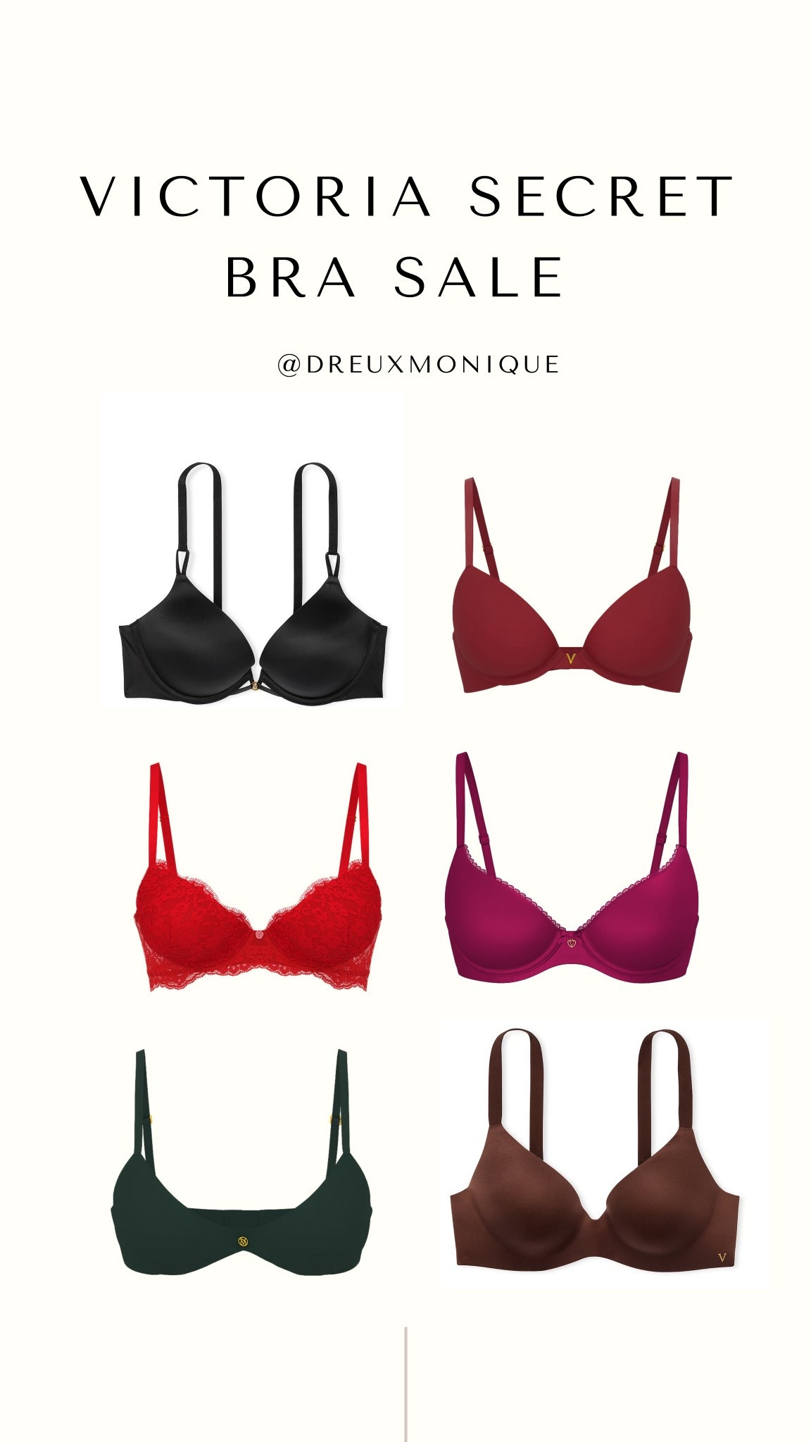 Victoria secret bras up to 40% off! The sale of the year you don’t want to miss  

#LTKSaleAlert #LTKCyberWeek #LTKGiftGuide