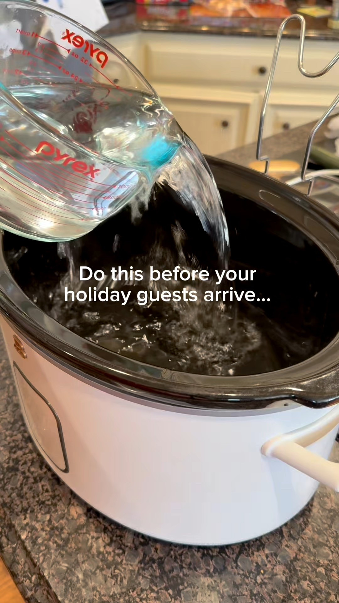 This cozy simmer pot is the easiest way to make your whole house feel festive, and you can do it in a slow cooker or on the stovetop.

It’s totally customizable, so use whatever you already have on hand. Here’s what I used this time:
• 2 apples, sliced
• 2 oranges, sliced
• 1 bag of cranberries
• 6 cinnamon sticks
• 4 sprigs of rosemary
• 8 cups of water

Set your slow cooker to high with the lid off and let it simmer for several hours. Instant Christmas vibes.

Save this for the next cozy day at home and follow @makingfrugalfun for more simple, beautiful holiday ideas on a budget.

#crockpotpotpourri #stovetoppotpourri #christmas #christmasideas #christmasrecipes #holidayrecipes #diymom #frugalchristmas #holidayhome #cozychristmas #frugalhome #momhacks

#LTKSeasonal #LTKHoliday #LTKHome