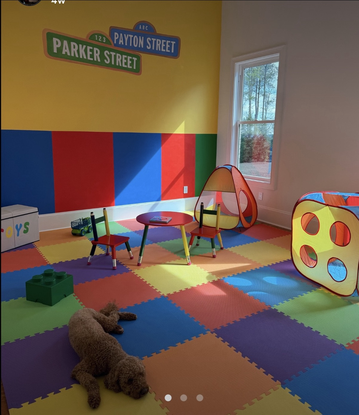 Boys playroom 