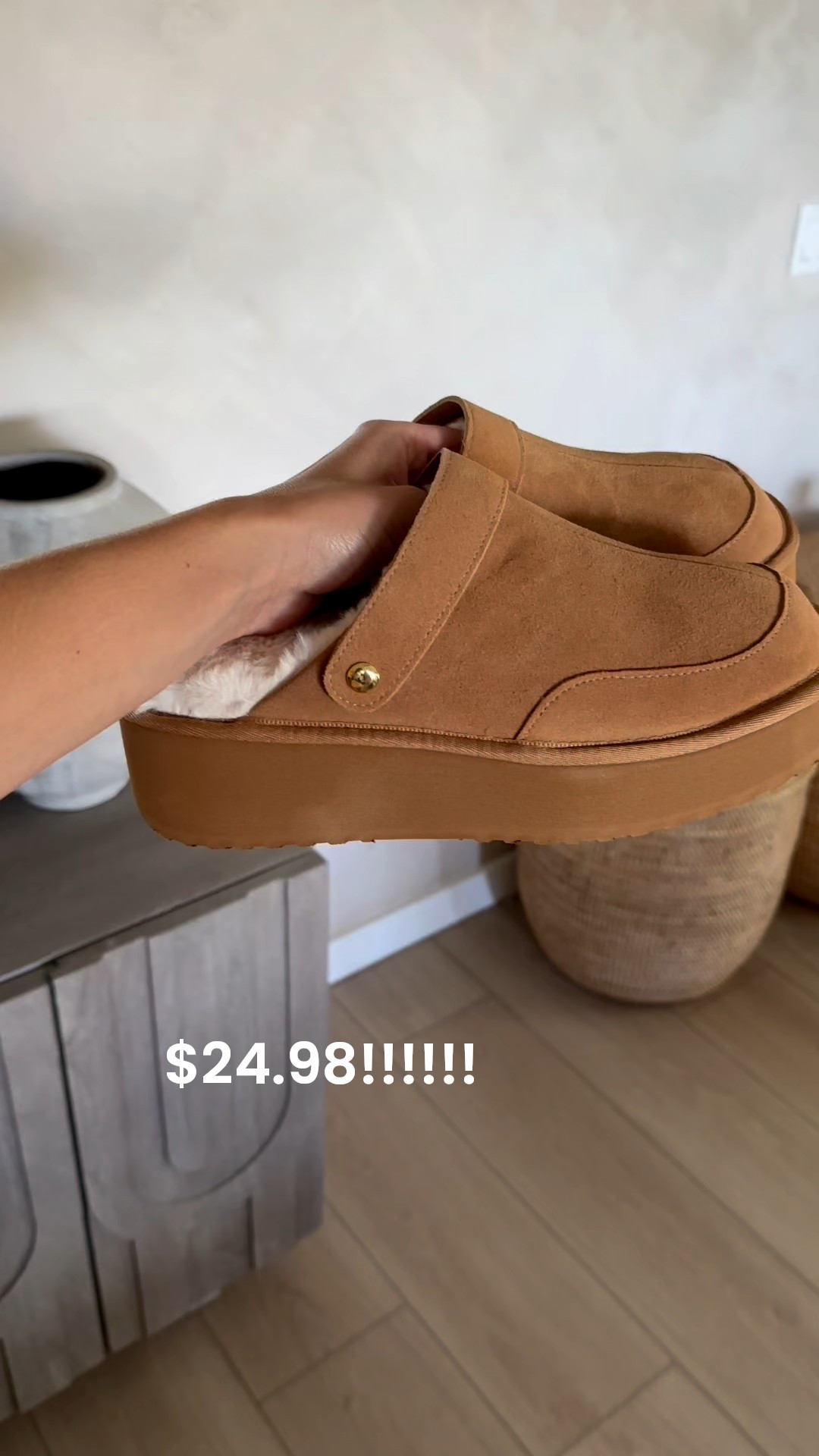 Just got THE cutest shoes from @walmart !!! Only $24.98!!! Also comes in black. I love the thick sole, adjustable strap, soft insides, and color! #walmartpartner #walmartfashion

#LTKStyleTip #LTKSeasonal #LTKShoeCrush