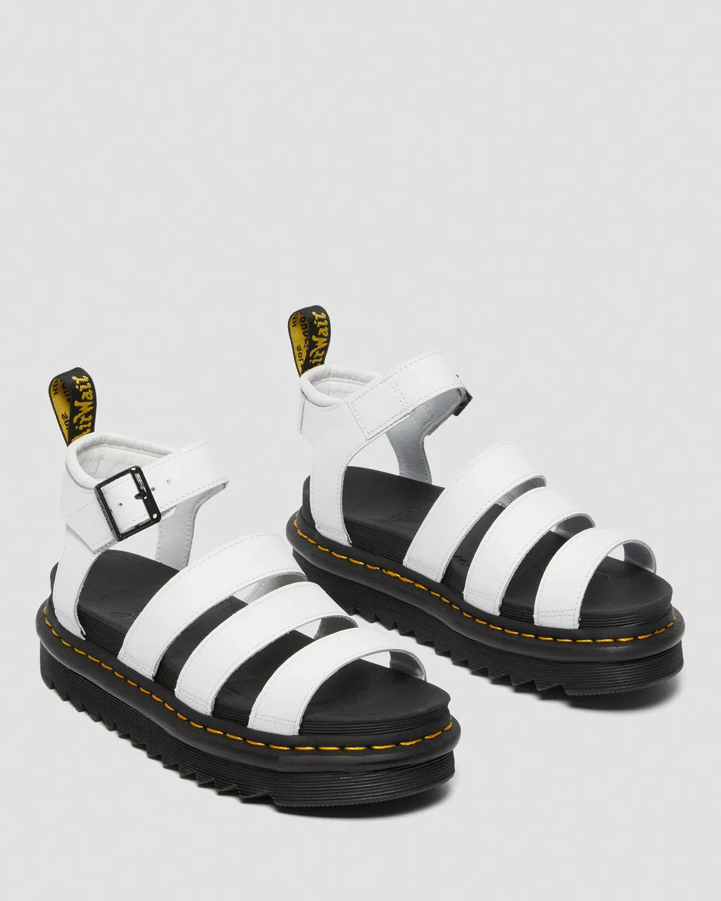 Blaire Hydro Leather Strap Sandals | Dr. Martens