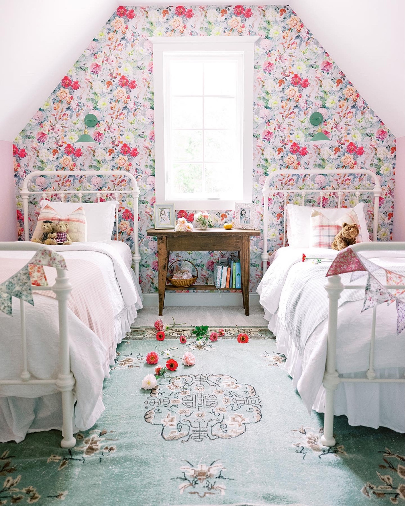 Merry & Bright children’s bedroom! This girls room is a mix of vintage and new. Incorporating their personalities while also making it easy to one day transition into teenagers 🤍 I love their secret garden cottage room  

#LTKkids #LTKhome #LTKfamily