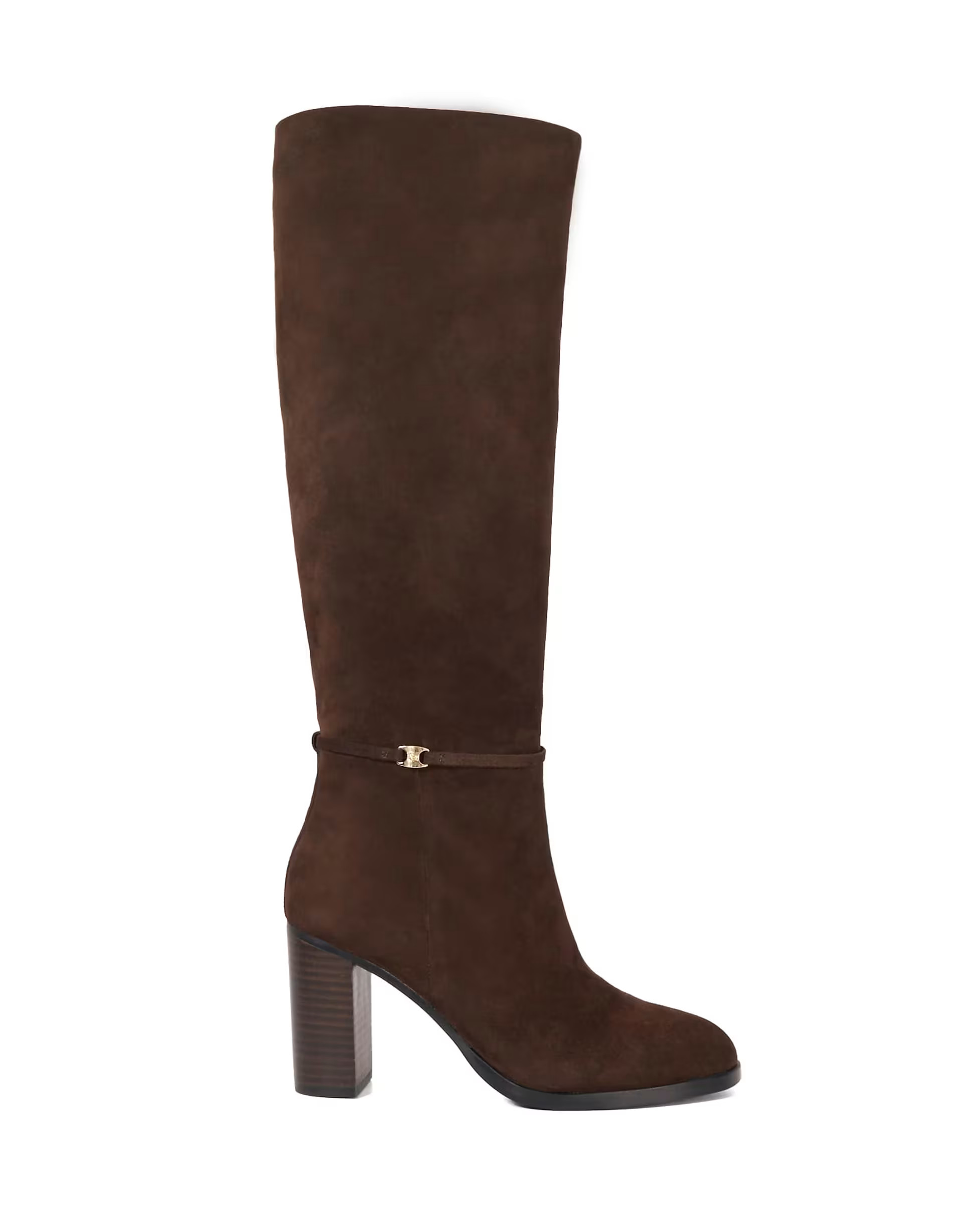 Dune London Starlling knee high boots in brown | ASOS | ASOS (Global)