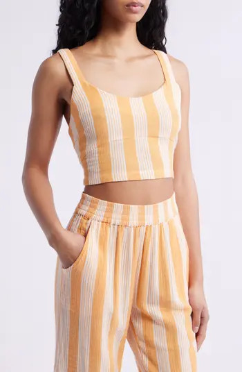 Rip Curl Premium Surf Stripe Crop Tank | Nordstrom | Nordstrom