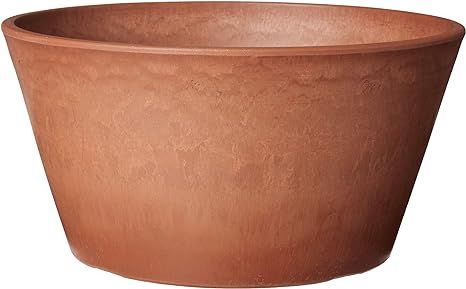 Arcadia Garden Products TD25TC PSW Sleek Bulb Pan, 10 by 5-Inch, Terra Cotta | Amazon (US)