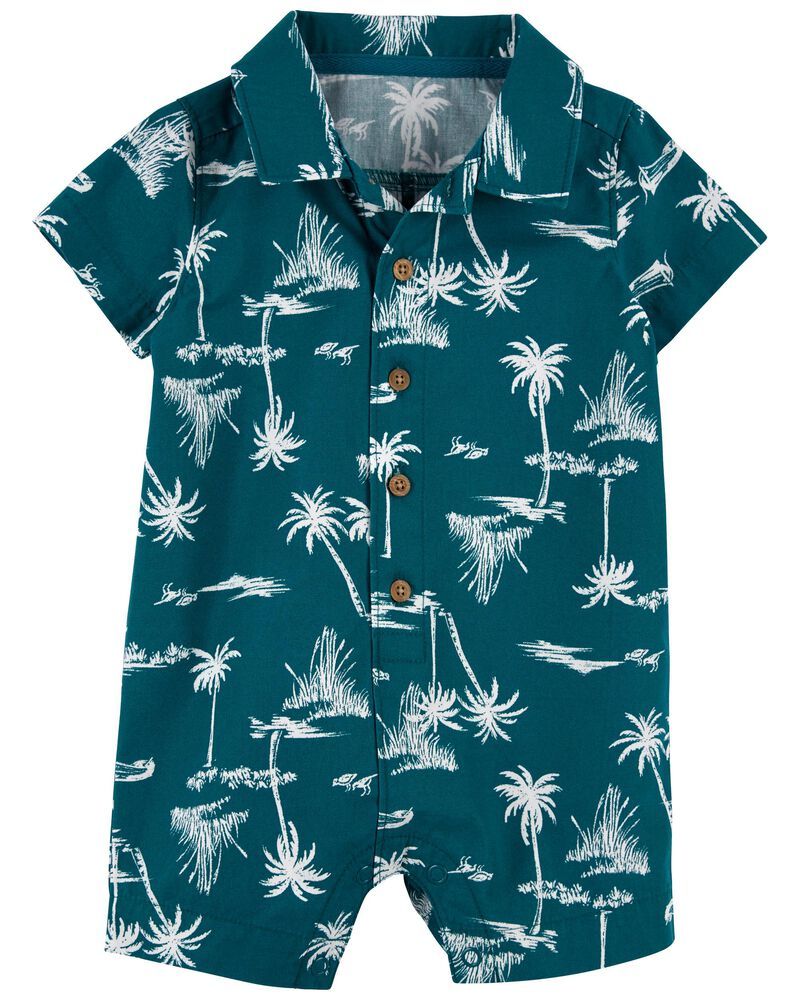 Baby Palm Tree Cotton Romper | Carter's