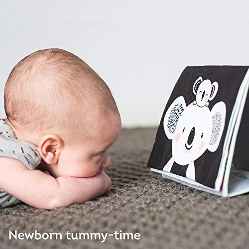 Taf Toys Koala Infant Tummy-time Soft Crinkle Activity Book with Huge Baby Safe Mirror, 3D Activi... | Walmart (US)