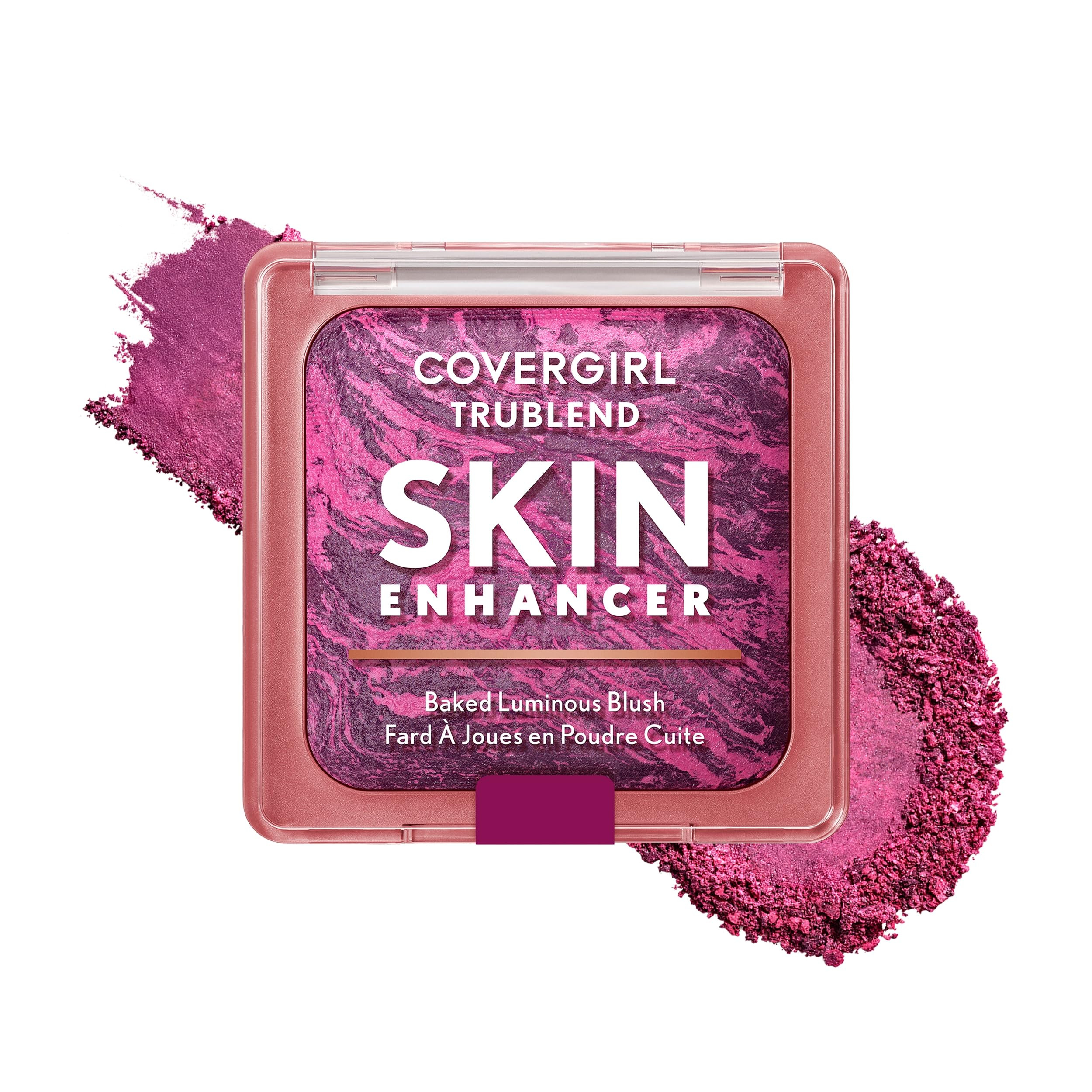 COVERGIRL TruBlend Skin Enhancer Baked Luminous Blush, with Hyaluronic Acid & White Rose Extract,... | Amazon (US)