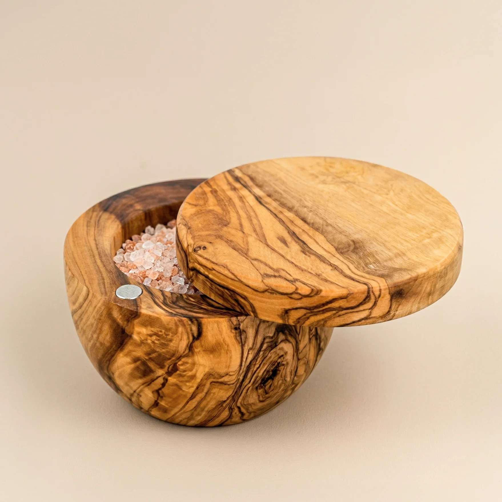 Olive Wood Salt Cellar
 – Cove Home | Cove Home