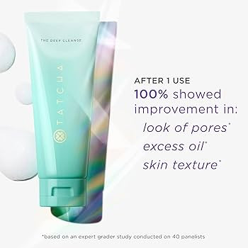 TATCHA The Deep Cleanse | Deep, Gentle Exfoliating Cleanser, Lifts Dirt, Minimizes Excess Oil & U... | Amazon (US)