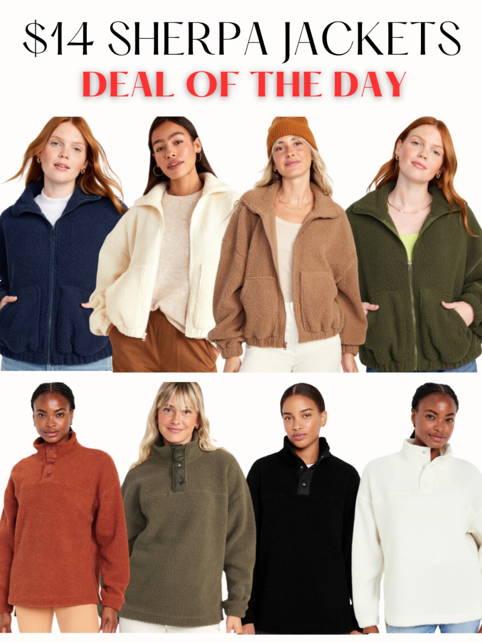 Old Navy Cyber Monday Deal🌟


Black Friday deals, gift guide, gift guide for her, gift guides, fall sweater, Sherpa jackett

#LTKsalealert #LTKCyberWeek #LTKGiftGuide