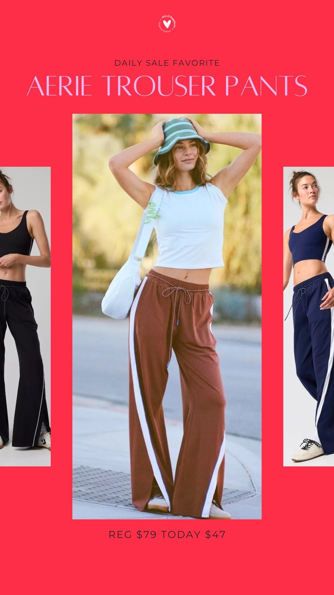 Aerie trouser pants are only $47 today — the perfect everyday staple 🤍✨

#LTKActive #LTKSaleAlert #LTKootd