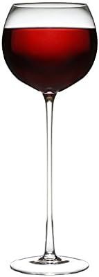 Long Stem Red Wine Glass 6" Stem | Amazon (CA)