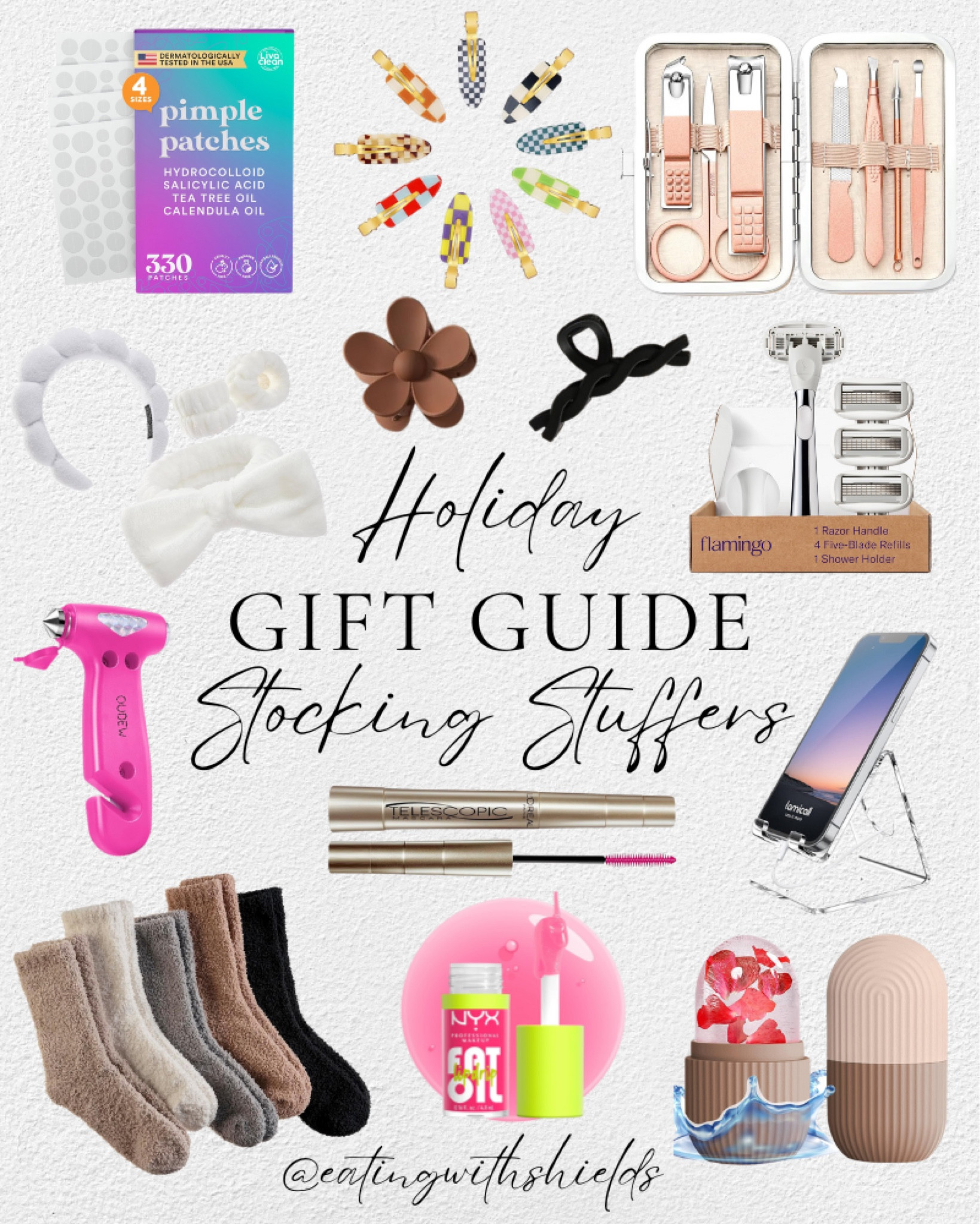 Holiday Gift Guide: sticking stuffers 

Stocking stuffers for girl, stocking stuffers for her, Christmas, Christmas gifts 

#LTKHoliday #LTKGiftGuide #LTKCyberWeek