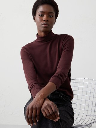 Timeless Turtleneck Top | Banana Republic Factory
