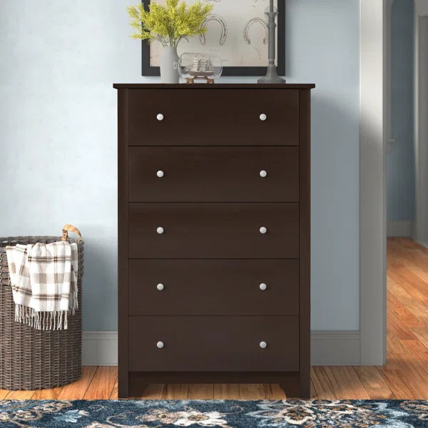 Taquanna Transitional 5- Drawer Chest | Wayfair North America