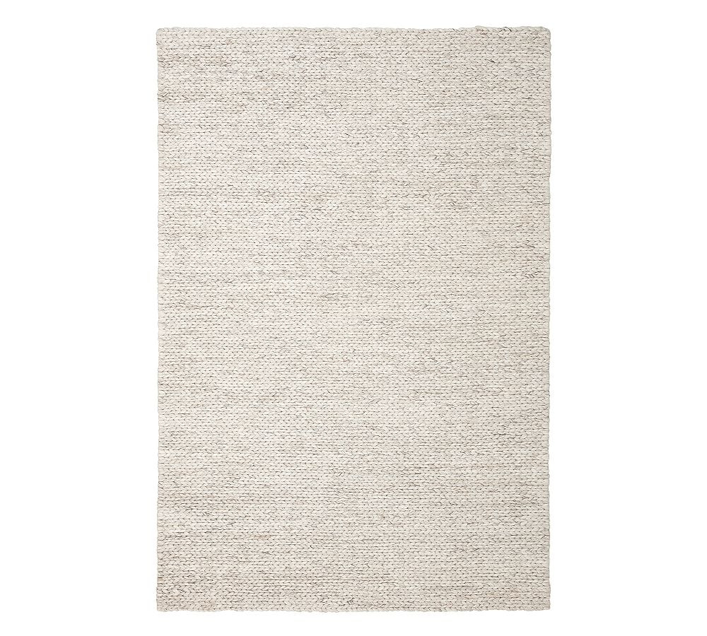 Chunky Knit Sweater Handwoven Rug | Pottery Barn (US)