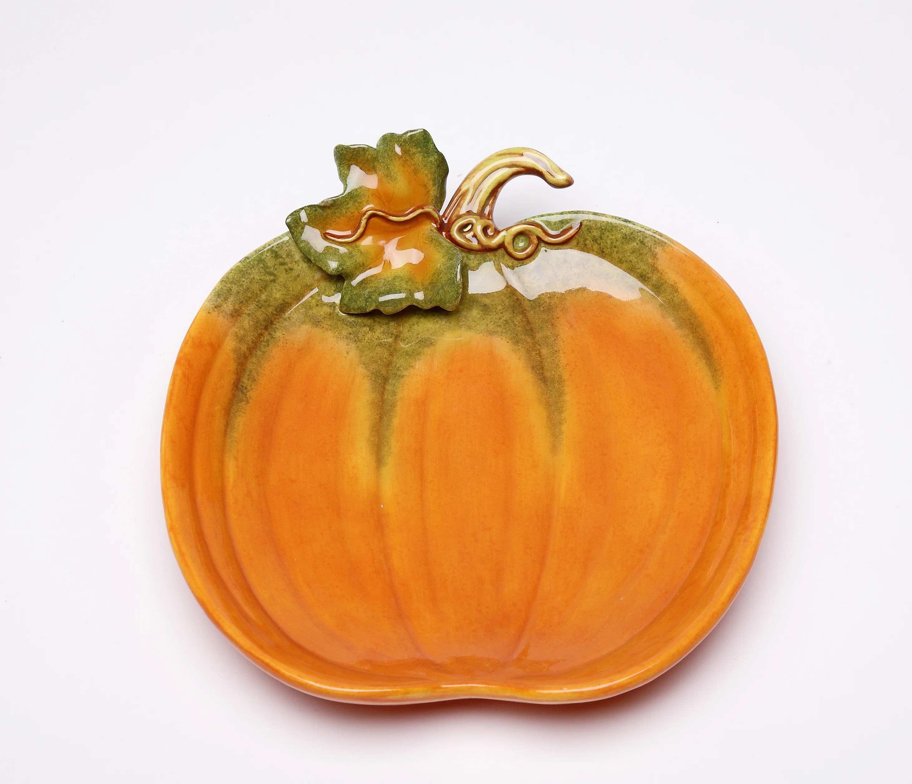 Gracie Oaks Florio Pumpkin Salad Plate & Reviews | Wayfair | Wayfair North America