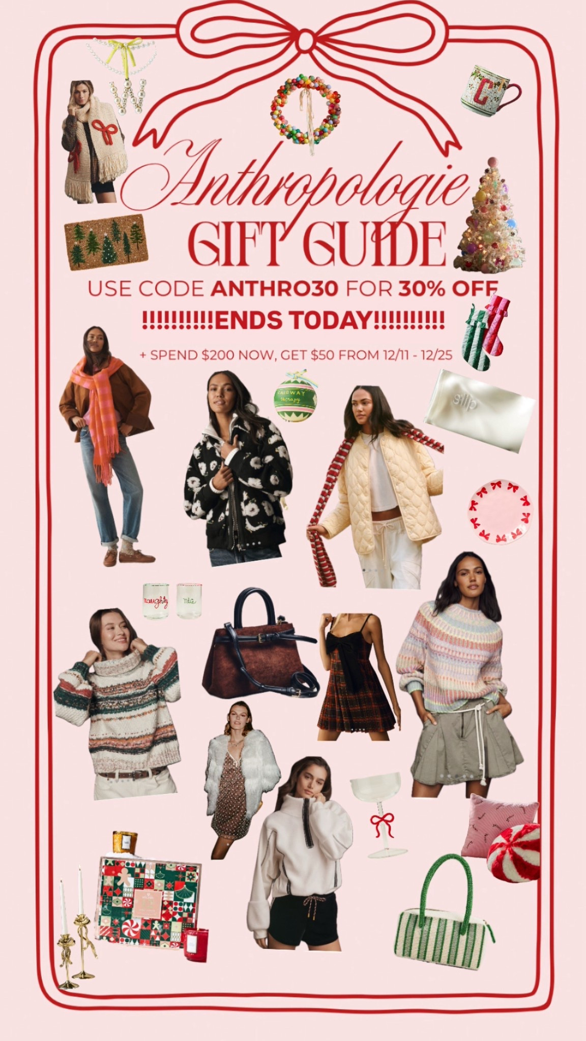 last day to use code ANTHRO30!!! 

#LTKGiftGuide #LTKCyberWeek #LTKHoliday