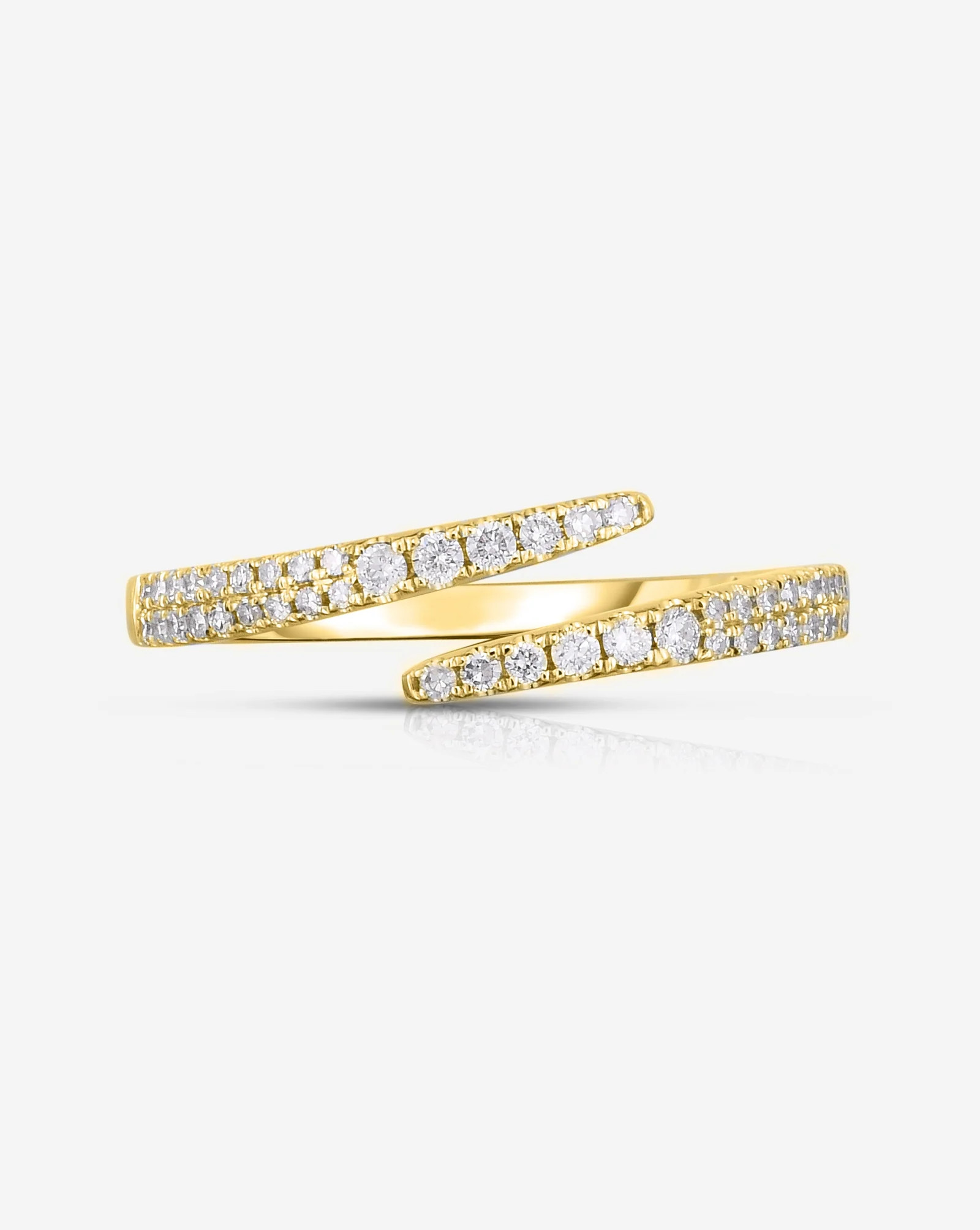 Open Diamond Wrap Ring | Ring Concierge