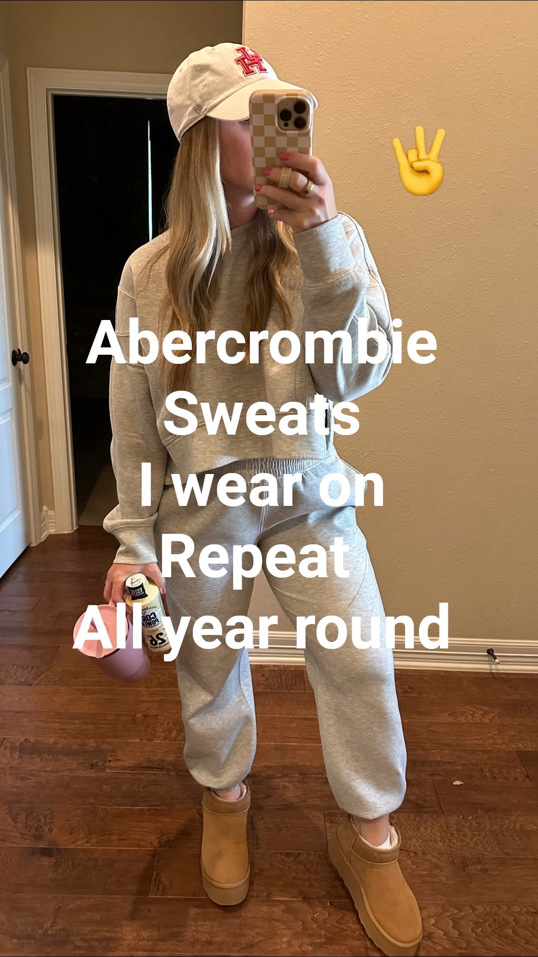 Abercrombie sweats I wear on repeat for postpartum and beyond 🫶🏻

#LTKActive #LTKStyleTip #LTKFindsUnder50