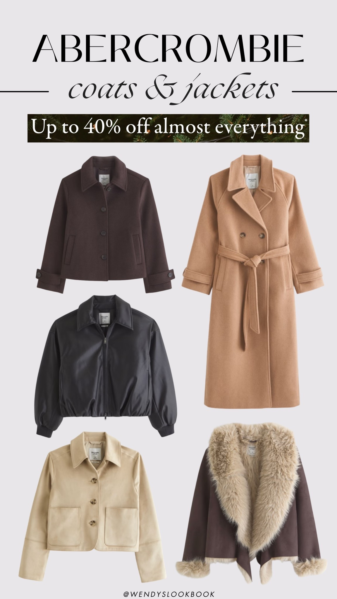 Perfect fall/winter jackets ON SALE! 

They have a ton of options - don’t miss out on the sale! I would buy a size xs/s in these for reference! Think about layering under when purchasing  

#LTKSeasonal #LTKSaleAlert #LTKootd