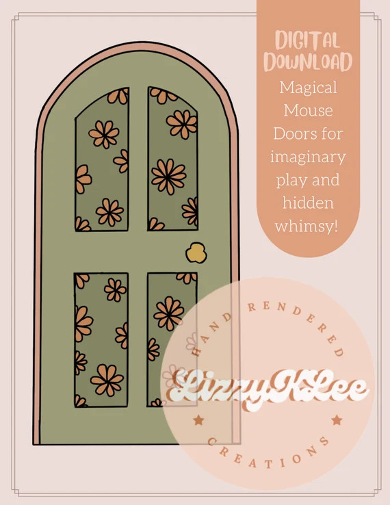Sage Mouse Door *Digital Download* | Etsy (US)
