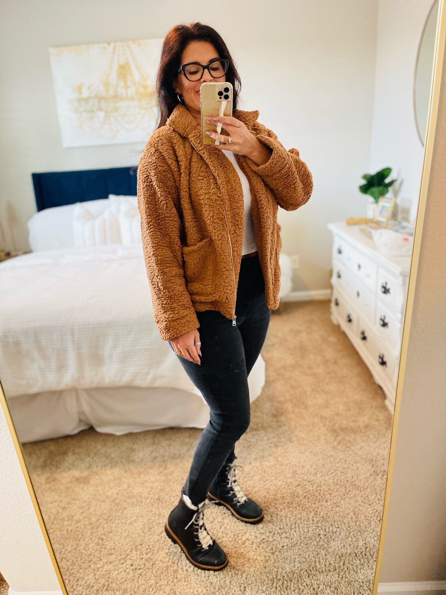 Embrace cozy vibes with this fleece Sherpa fuzzy zip-up coat from Amazon!Stay stylish and snug as the cooler weather approaches. #CozyChic  #AmazonFinds #TeddyBearCoat #SherpaCoat #Coat  #FashionFaves #AmazonFashionista

#LTKover40 #LTKmidsize #LTKfindsunder50