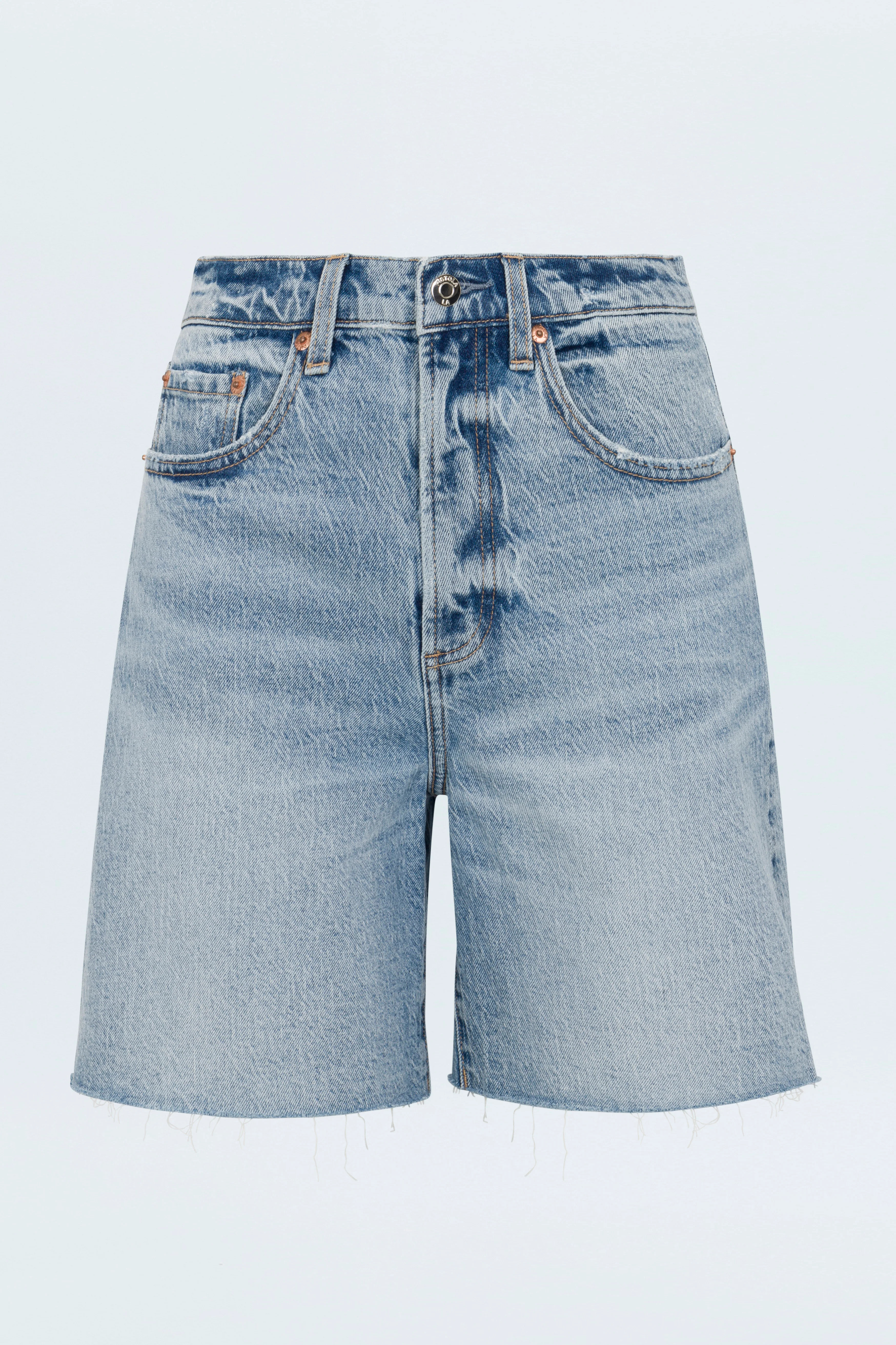 Kaylee High Rise Pinched Loose Straight - Boulder | Pistola Denim